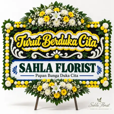 Papan Bunga Duka Kota Kasablanka